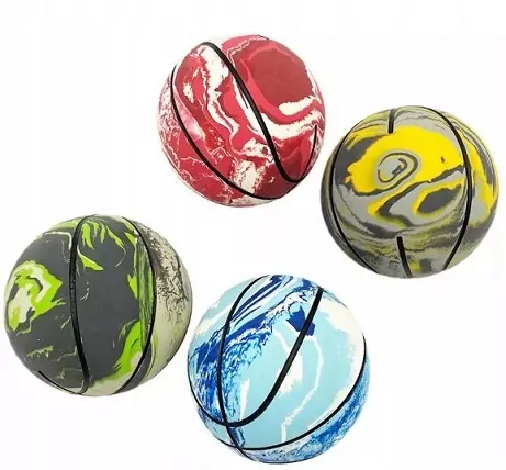 Piłeczka basketball 9cm mix - tantis.pl