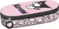 Piórnik z wewnętrzną klapką Kuromi Pink - tantis.pl
