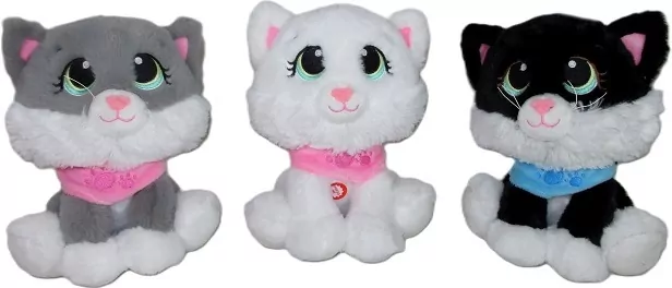 Kot z głosem 25cm MIX - tantis.pl