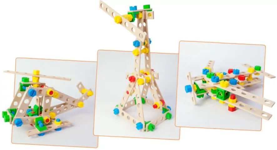 Helicopter 3w1. Mały Konstruktor Junior - tantis.pl