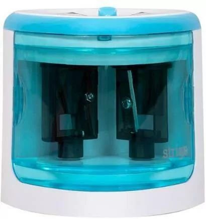 Temperówka elektryczna na dwa otwory, niebieska - tantis.pl