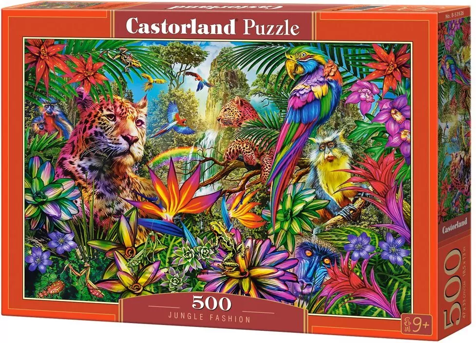 Puzzle 500. Jungle Fashion. 53926 - tantis.pl
