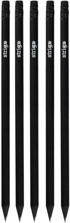 Ołówek z gumką Czarny - tantis.pl