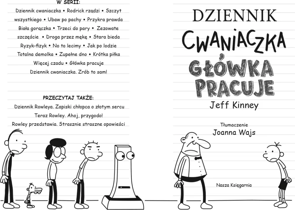 Dziennik cwaniaczka 18. Główka pracuje - tantis.pl