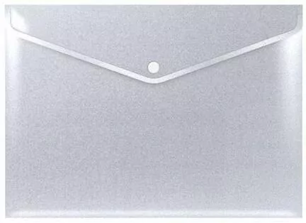 Teczka koperta A4 PP stardust silver - tantis.pl