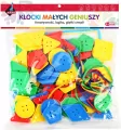 Klocki małych geniuszy. Guziki 106 elementów - tantis.pl