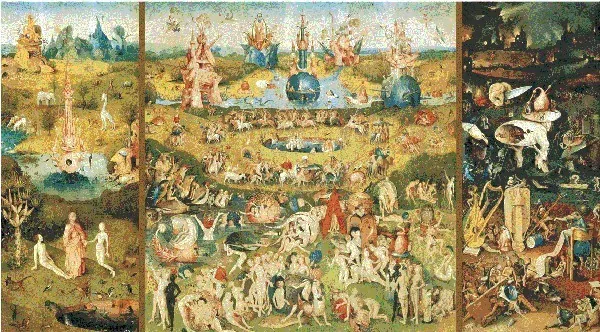 Puzzle 9000. Hieronim Bosch. Ogród rozkoszy ziemskich - tantis.pl
