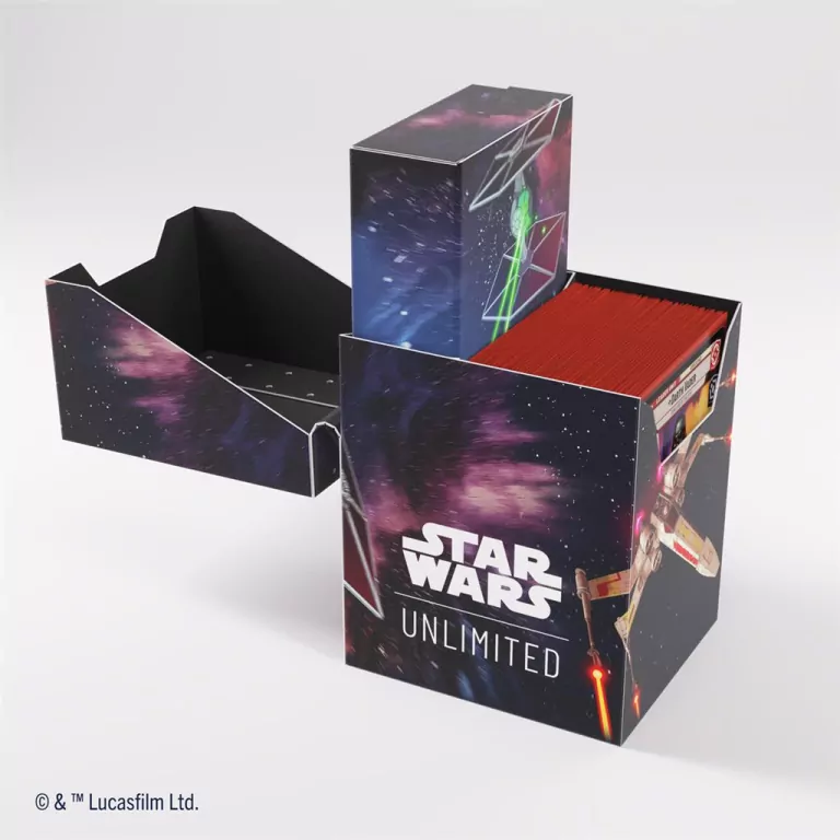 Gamegenic: Star Wars Unlimited - Soft Crate - X-Wing/TIE Fighter - tantis.pl