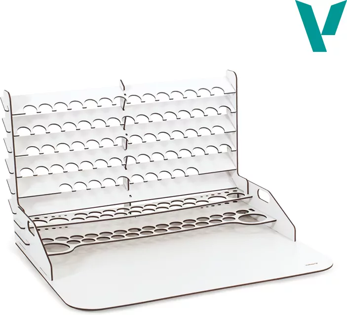 Vallejo: 26.014 - Paint Station (50 x 37 cm) with Vertical Stand - tantis.pl