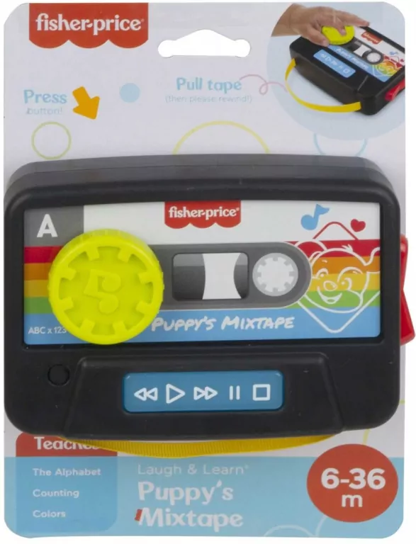 Retro Kaseta Szczeniaczka. Fisher-Price - tantis.pl