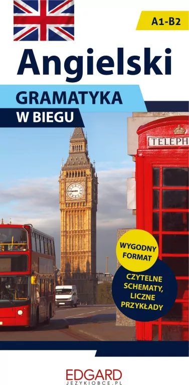 Angielski. Gramatyka w biegu. Poziom A1-B2 - tantis.pl