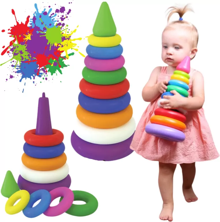 Piramidka kolorowa sorter - tantis.pl