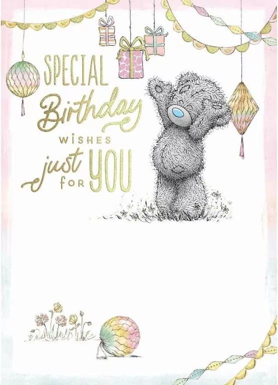 Kartka urodzinowa Special birthday - tantis.pl