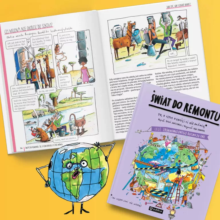 Świat do remontu. Cele zrównoważonego rozwoju ONZ. To, o czym dorośli Ci nie mówią - tantis.pl