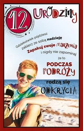 Kartka okolicznościowa. Urodziny - tantis.pl