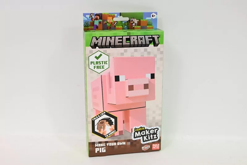 Minecraft zbuduj figurkę Świnki - tantis.pl