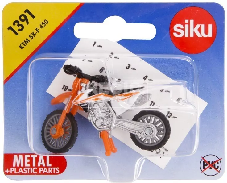 Motocykl KTM SX-F 4500. Siku S1391 - tantis.pl
