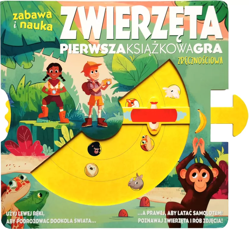 Zwierzęta. Pierwsza książkowa gra zręcznościowa - tantis.pl