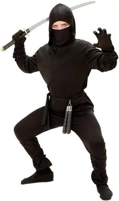 Strój Ninja - Rozmiar 11-13lat - tantis.pl