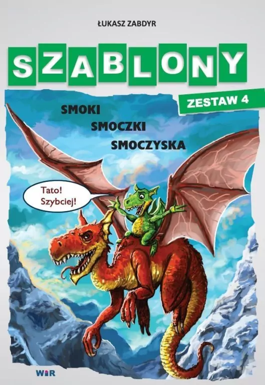 Szablony - Zestaw 4 - Smoki, smoczki, smoczyska - tantis.pl