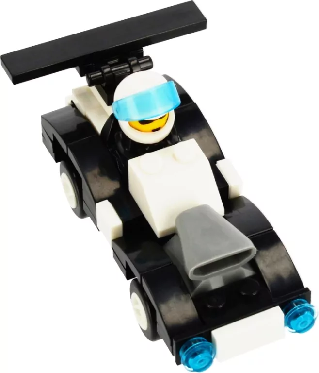 Klocki konstrukcyjne Alleblox Speed 61-66 elementów, mix - tantis.pl