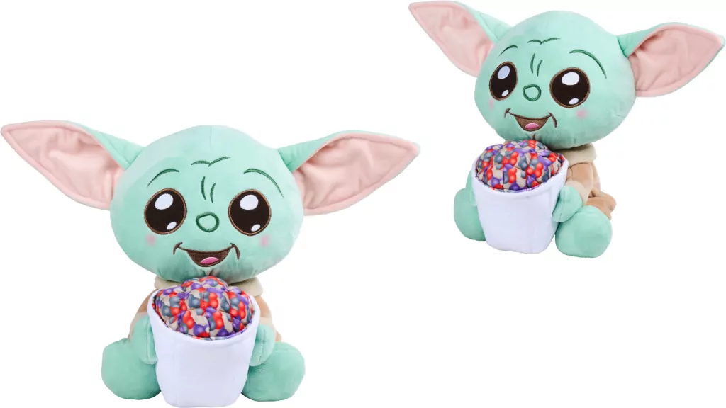 Disney Grogu z popcornem 25cm - tantis.pl