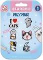 Przypinki. Kotki - tantis.pl