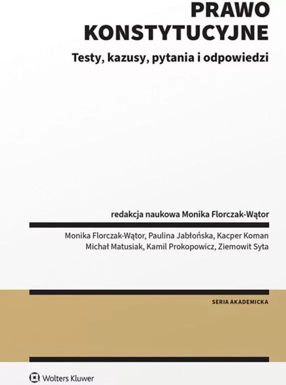 Prawo konstytucyjne. Testy, kazusy, pytania i odpowiedzi - tantis.pl