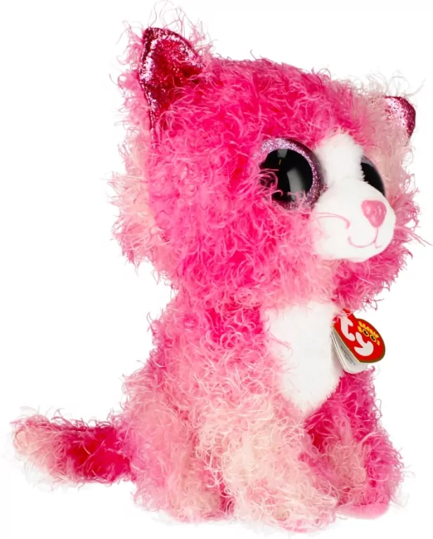 Beanie Boos Reagan. Różowy kot - tantis.pl