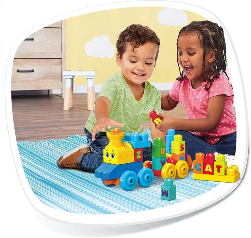 Mega Bloks®. Interaktywny pociąg ABC - tantis.pl