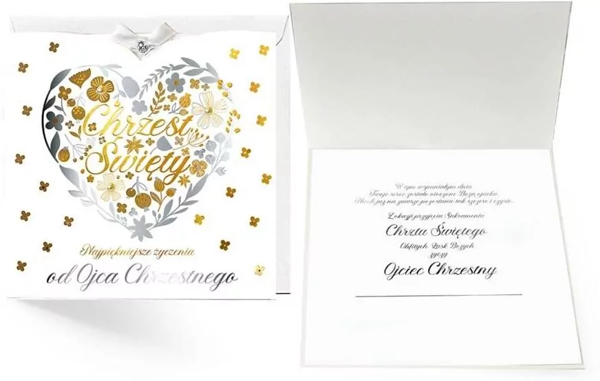 Karnet Chrzest - tantis.pl