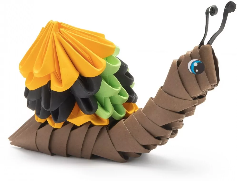 Origami 3D. Ślimak - tantis.pl
