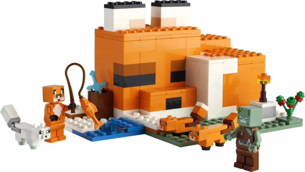 LEGO® Minecraft™. Siedlisko lisów. 21178 - tantis.pl