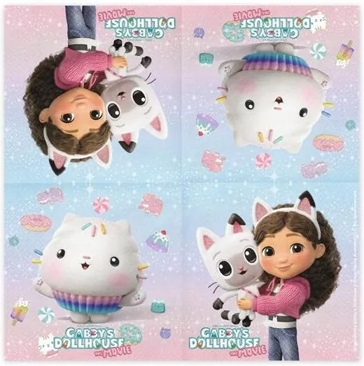 Serwetki Koci Domek Gabi 33x33cm - tantis.pl