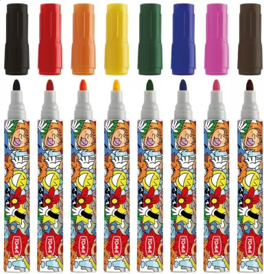 Markery do papieru 8 kolorów