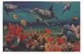 Wycieraczka kokosowa z nadrukiem 40x60cm Ocean - tantis.pl