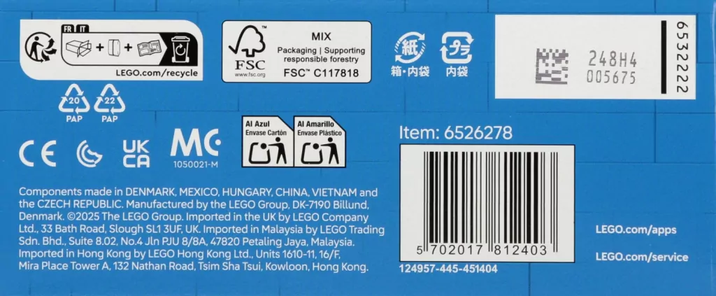 LEGO® Czerwony samochód sportowy 60448 - tantis.pl