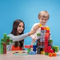 Marioinex Mini Waffle Green Blocks 142 el. - tantis.pl