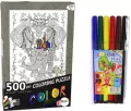 Puzzle 500 do kolorowania Słoń - tantis.pl