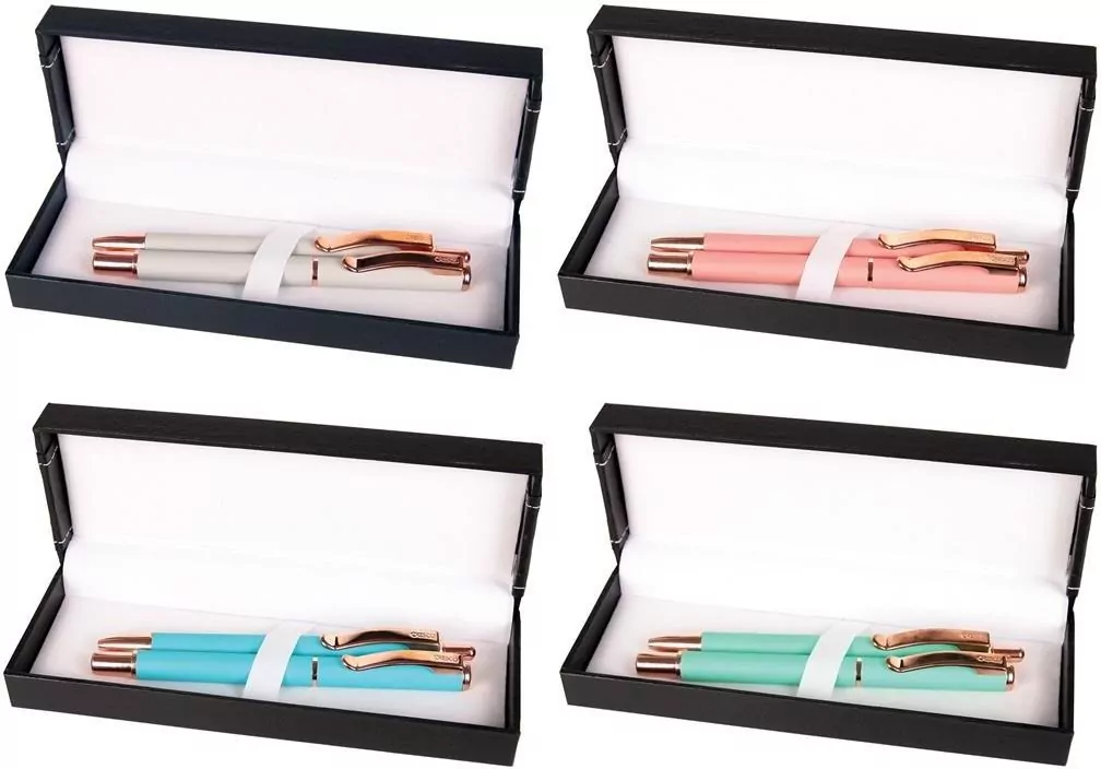 Pióro + długopis w etui. Master. Mix - tantis.pl