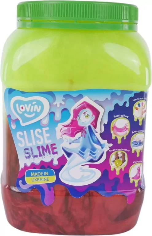 Glutek. Slime. Neon. Zapachowy nadmuchiwany 1150ml MIX - tantis.pl