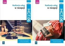 Pakiet: Realizacja usług w recepcji. Część 1 - 2. HGT.06. Podręczniki do nauki zawodu: technik hotelarstwa