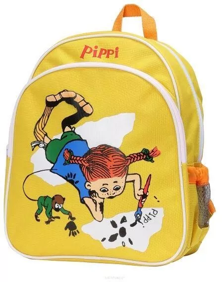 Plecak dla przedszkolaka Pippi żółta - tantis.pl