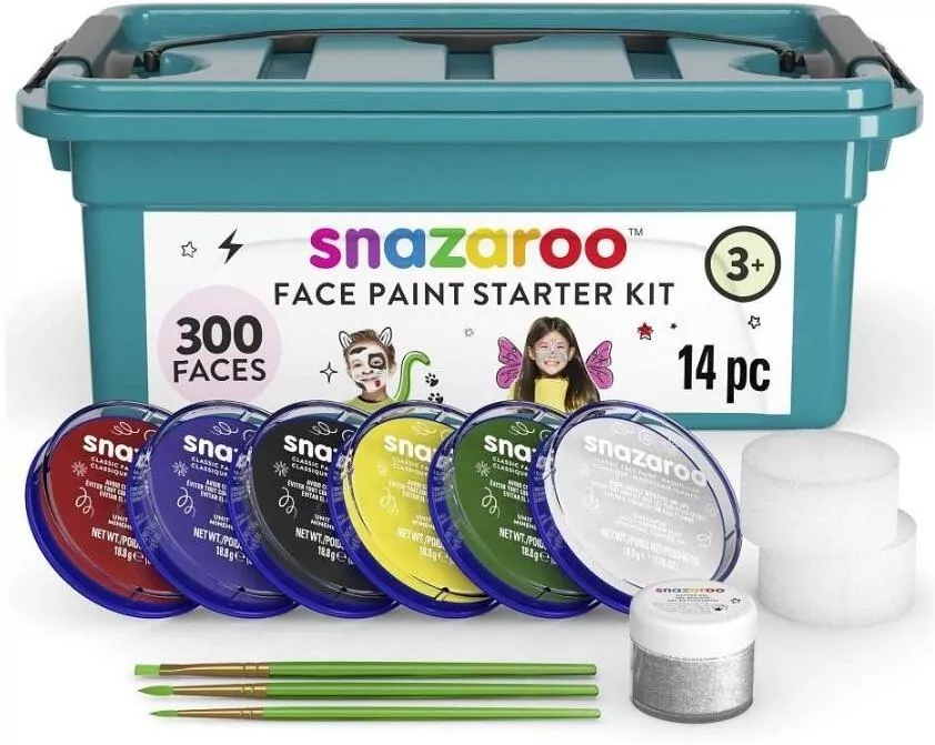 Farba do twarzy Mini zestaw startowy 14el - tantis.pl