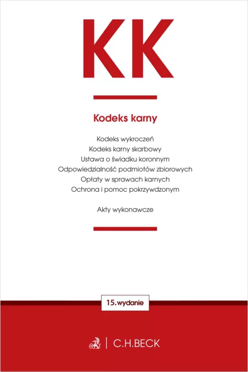 KK. Kodeks karny oraz ustawy towarzyszące - tantis.pl