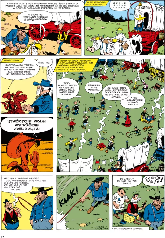 Karawana. Lucky Luke Tom 24 - tantis.pl