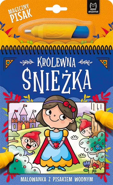 Królewna Śnieżka. Malowanka z pisakiem wodnym - tantis.pl