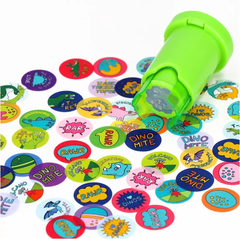 Stempel z naklejkami Dino - tantis.pl