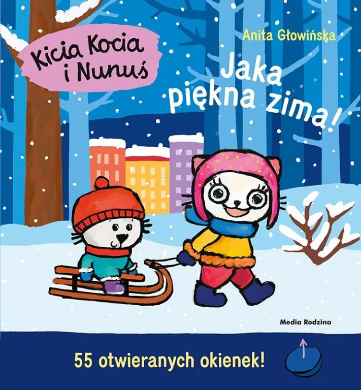 Jaka piękna zima! Kicia Kocia i Nunuś - tantis.pl