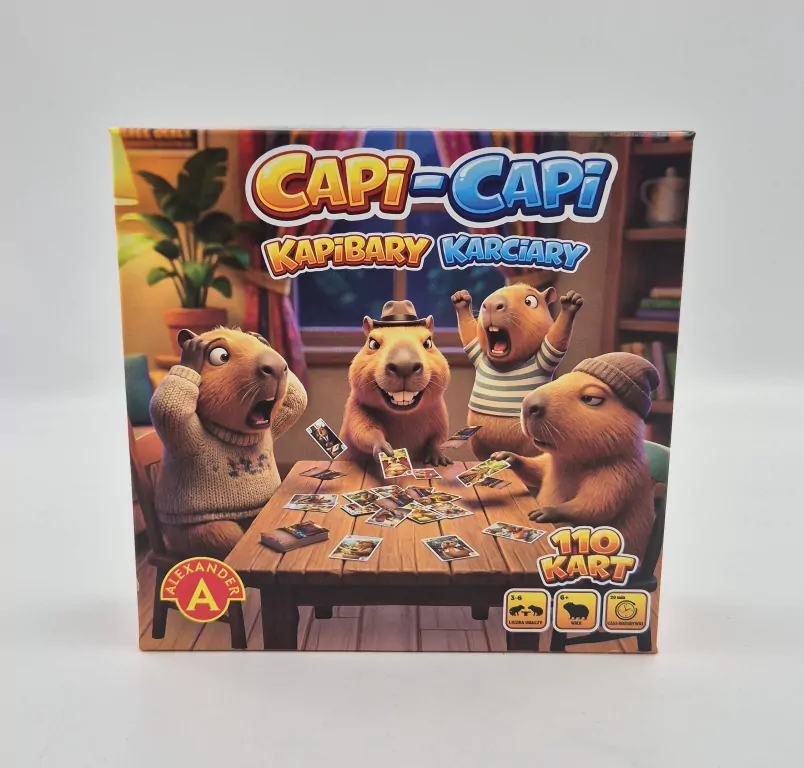 Capi-Capi Kapibary Karciary - gra karciana ALEX - tantis.pl